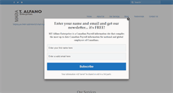 Desktop Screenshot of mtalfanoenterprises.com
