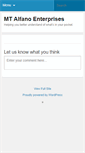 Mobile Screenshot of mtalfanoenterprises.com